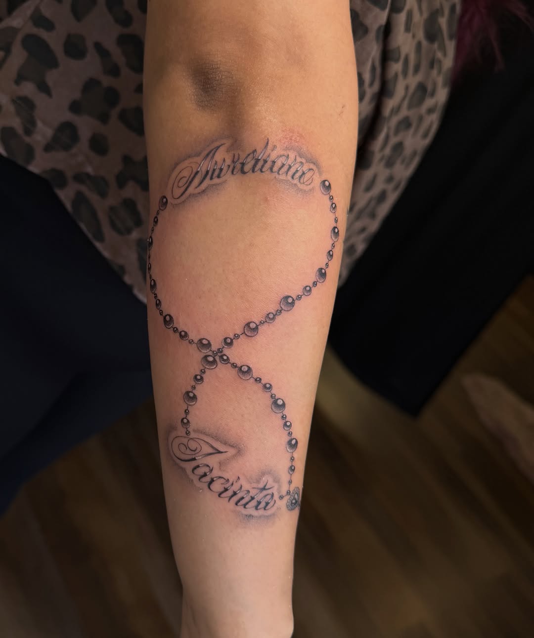 Tattoo by @inkpriscilla — lettering_script