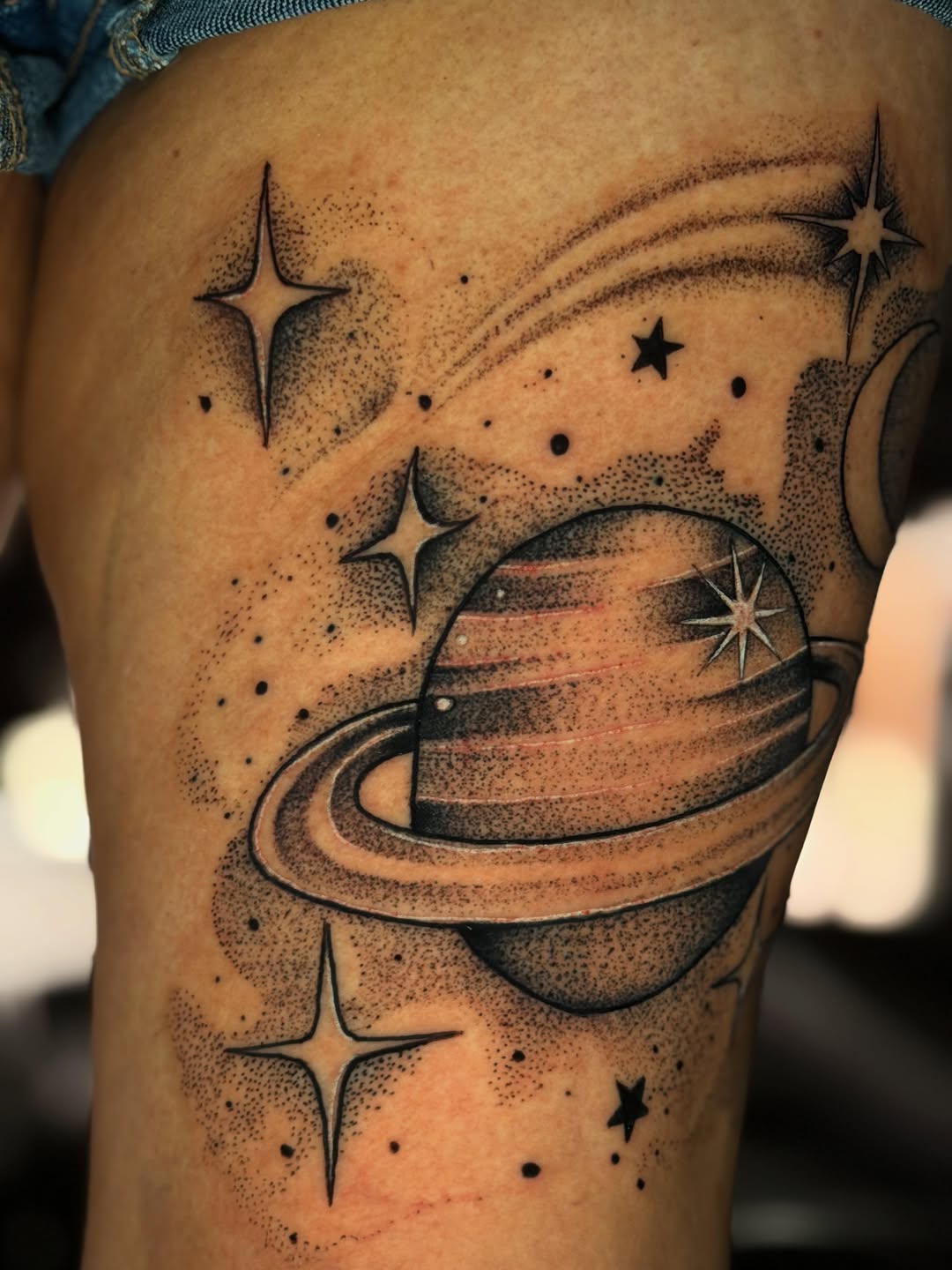 Tattoo by @tattoosxdany — dotwork
