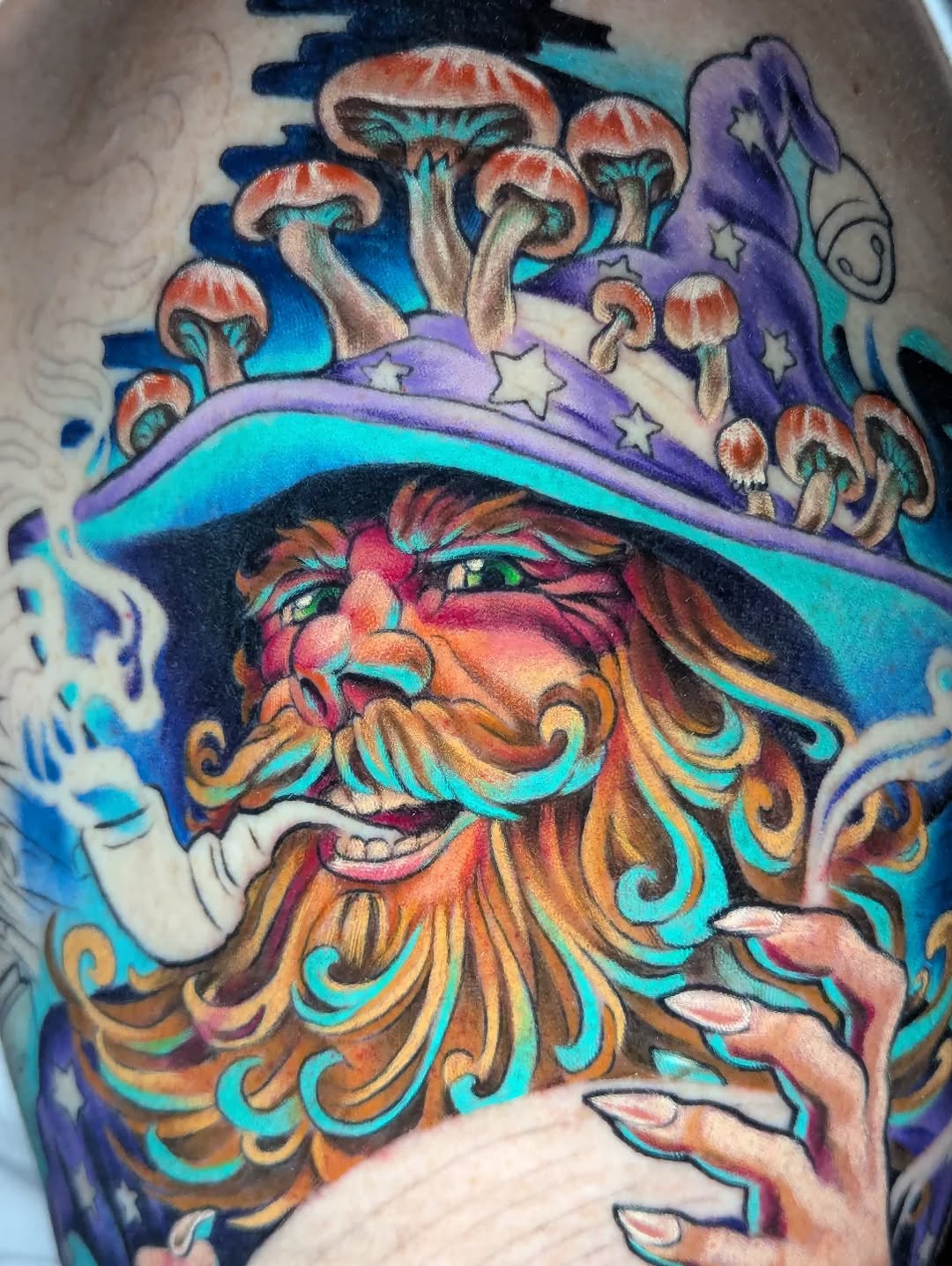 Tattoo by @theswiftstorm — illustrative, new_school