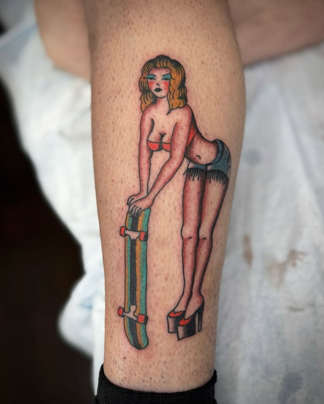 Tattoo by @notkalliberrytattoos — american_traditional