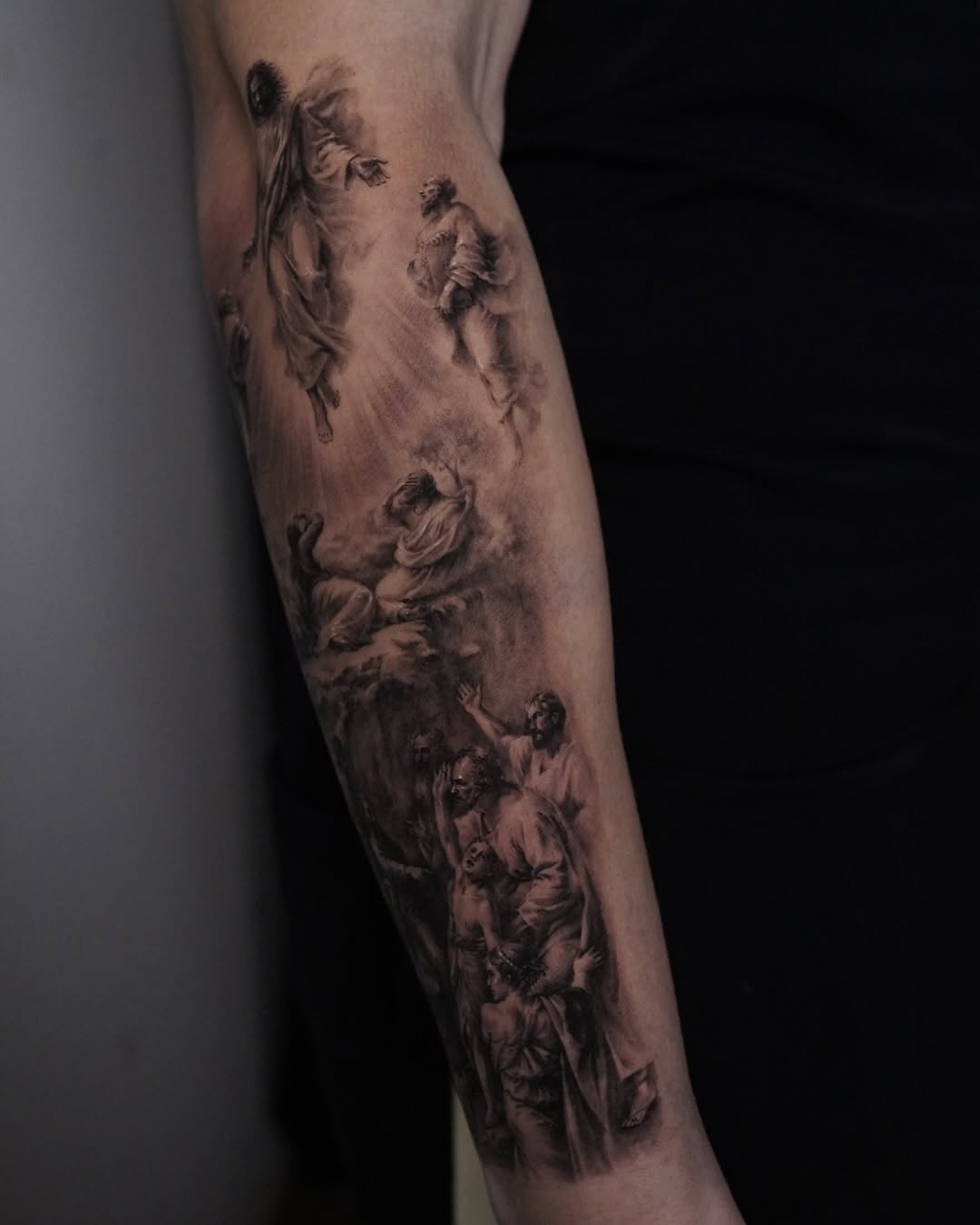 Tattoo by @sean_tattoos β realism, black_and_grey