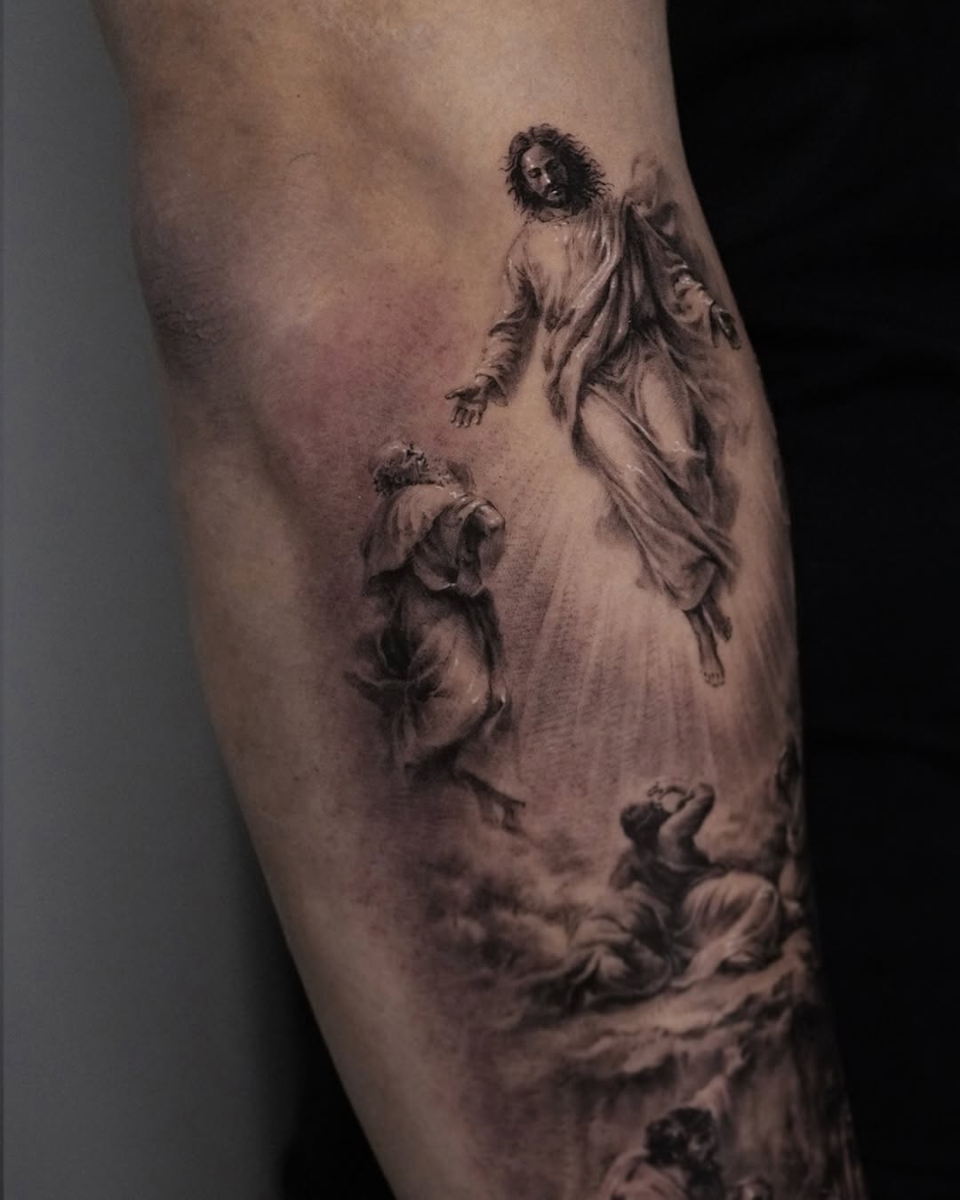 Tattoo by @sean_tattoos β realism, black_and_grey