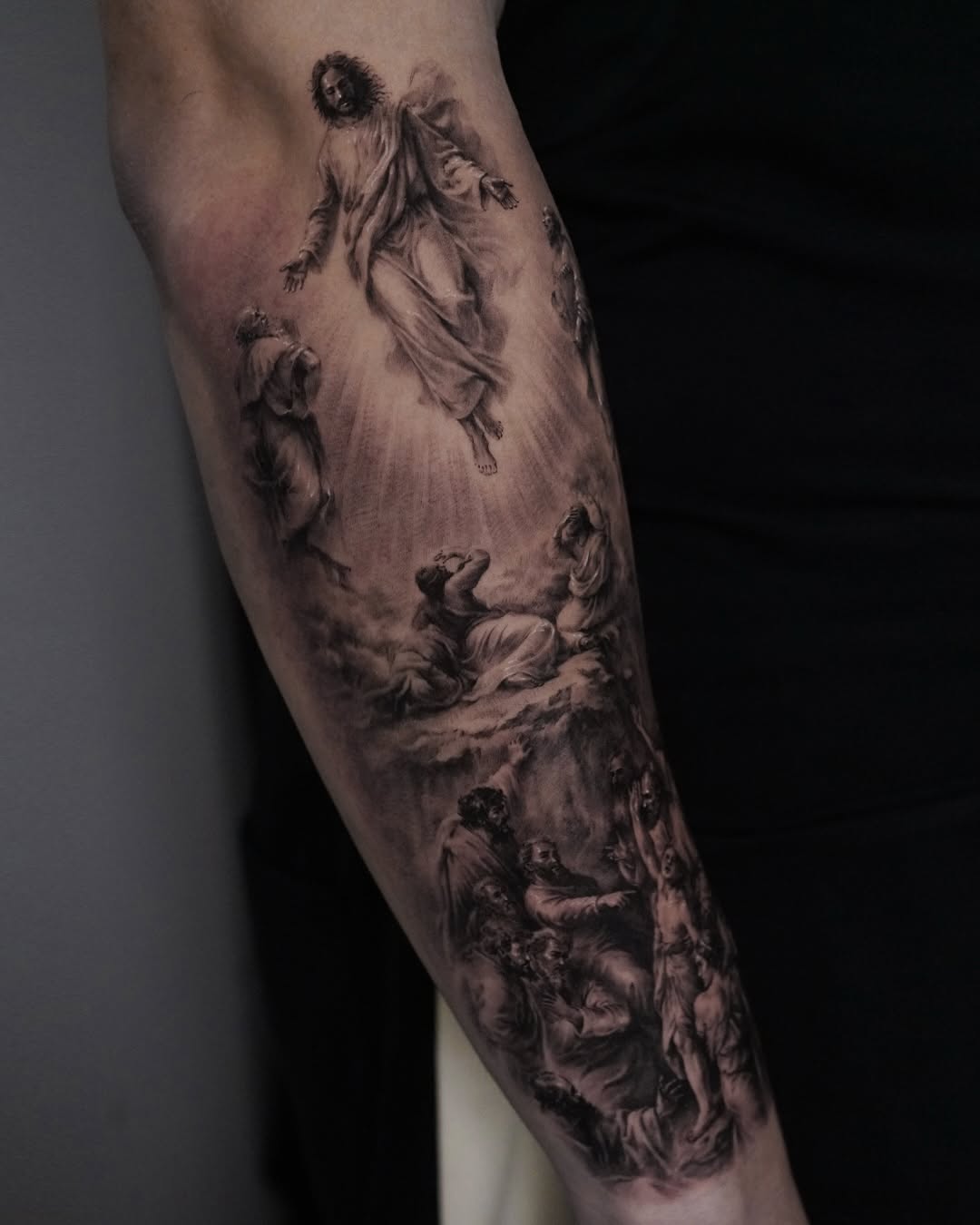 Tattoo by @sean_tattoos β realism, black_and_grey