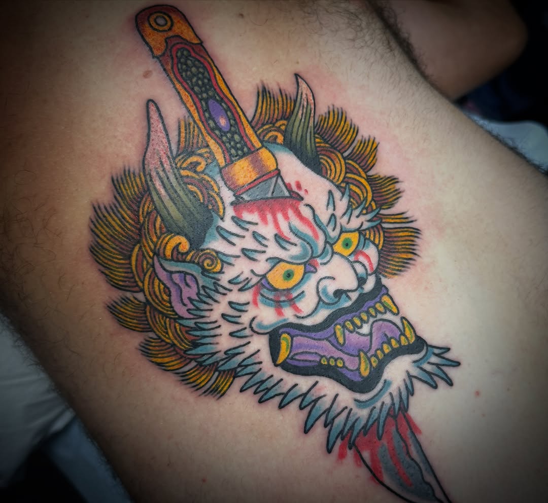 Tattoo by @_wooderson_ β japanese_irezumi, neo_traditional
