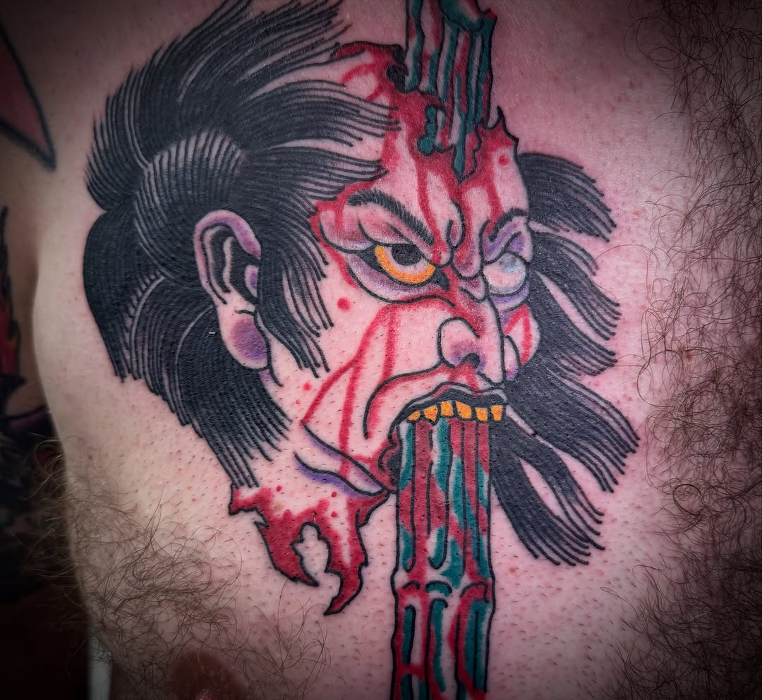 Tattoo by @_wooderson_ β american_traditional, neo_traditional