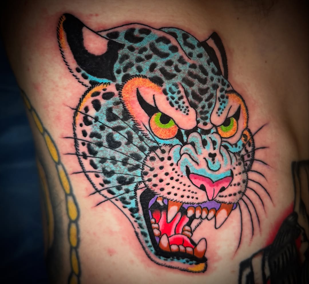 Tattoo by @_wooderson_ β neo_traditional, blackwork
