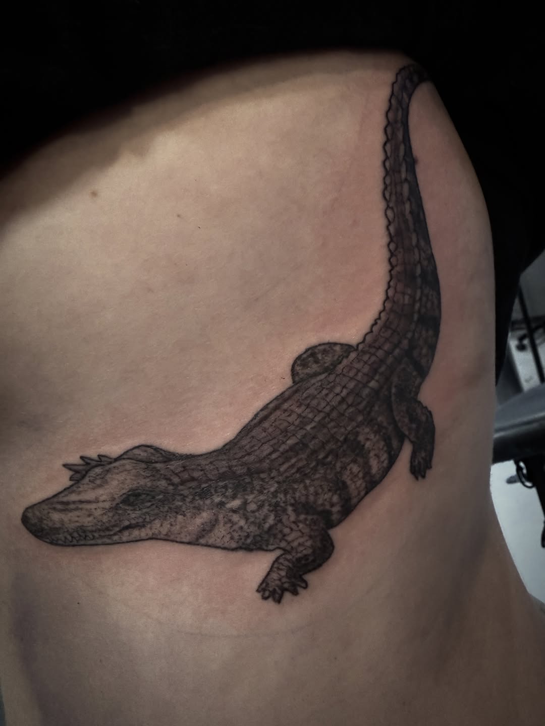 Tattoo by @steven_wayne_tattoos — realism, black_and_grey