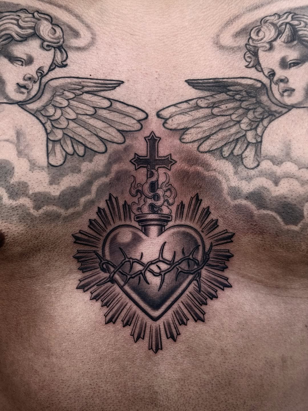 Tattoo by @marcusmartineztattoo β black_and_grey, realism