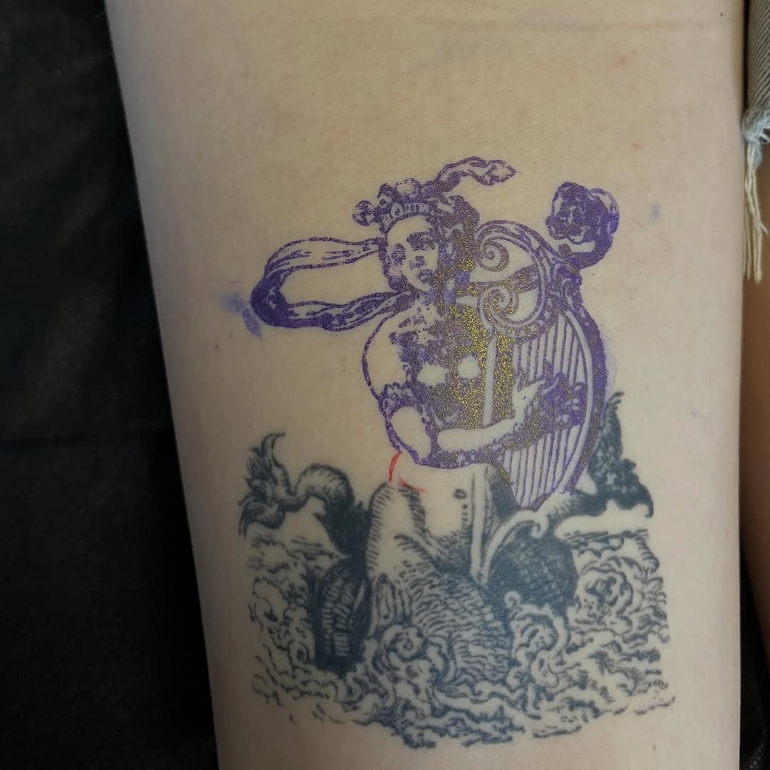 Tattoo by @vincent_espinoza_tattoo — illustrative, black_and_grey