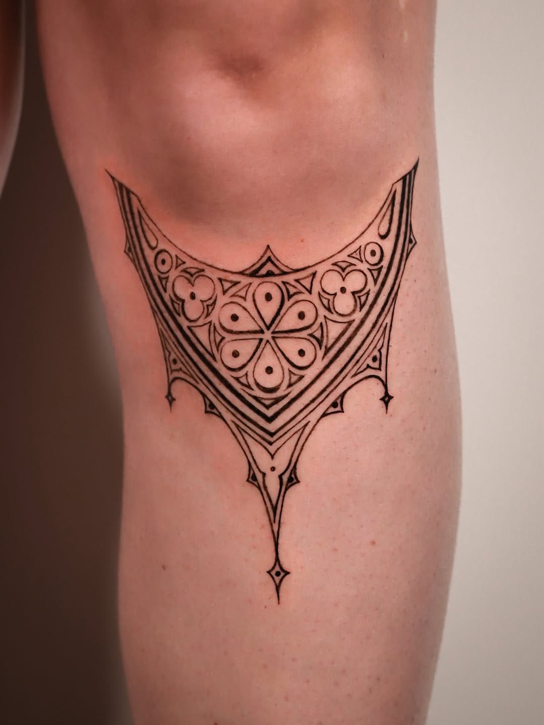 Tattoo by @morganbirch.tattoo — geometric, ornamental