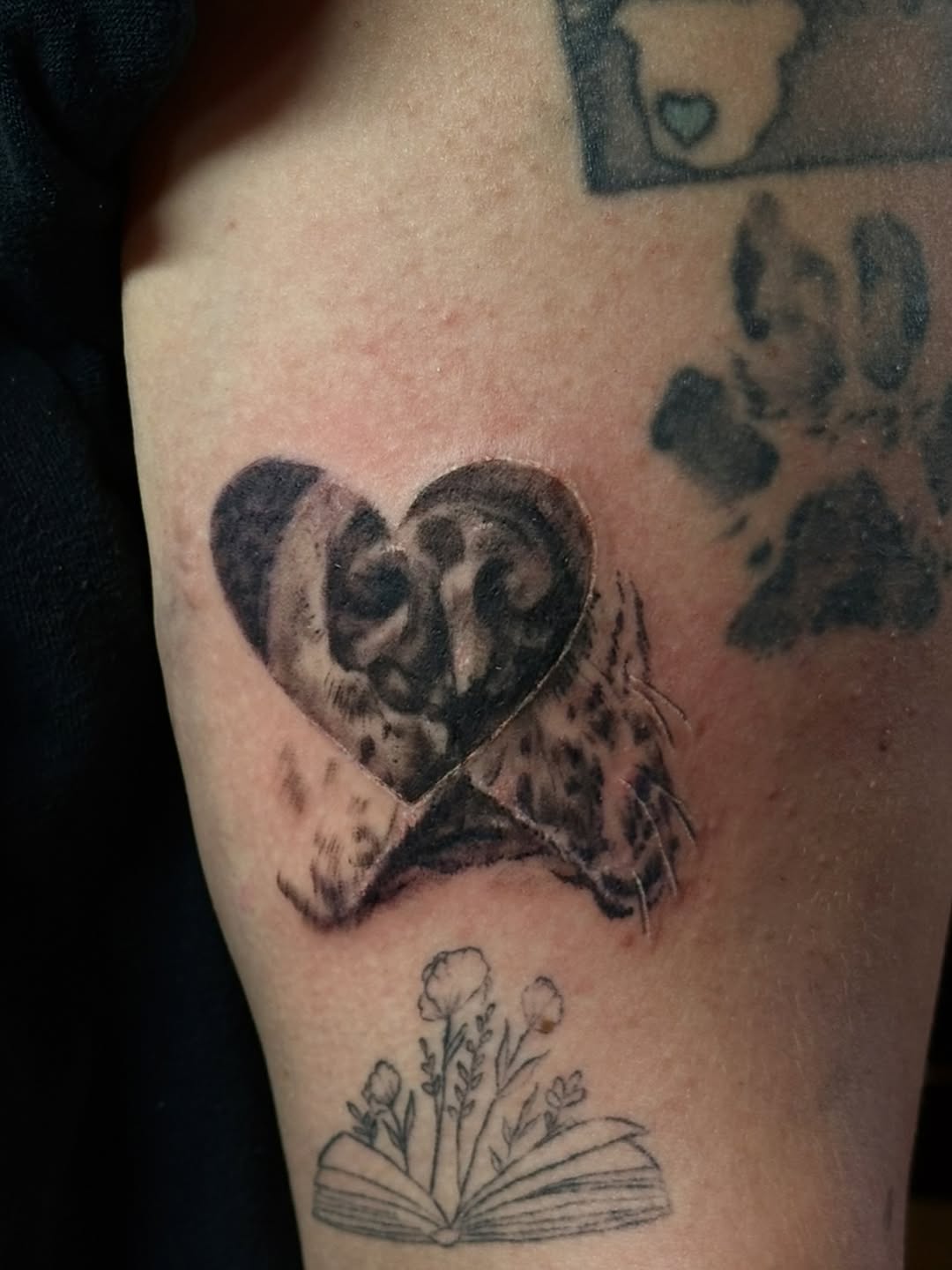 Tattoo by @kay.b.tats — realism, black_and_grey