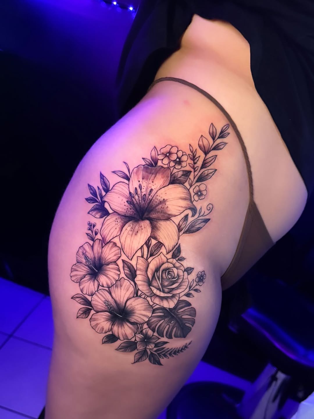 Tattoo by @jazlow03 — black_and_grey