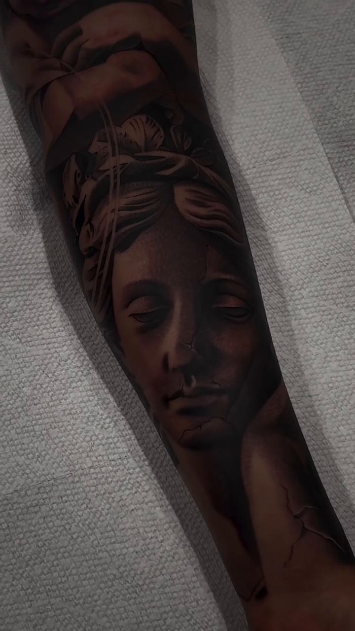 Tattoo by @xaviersalinastats — realism, black_and_grey