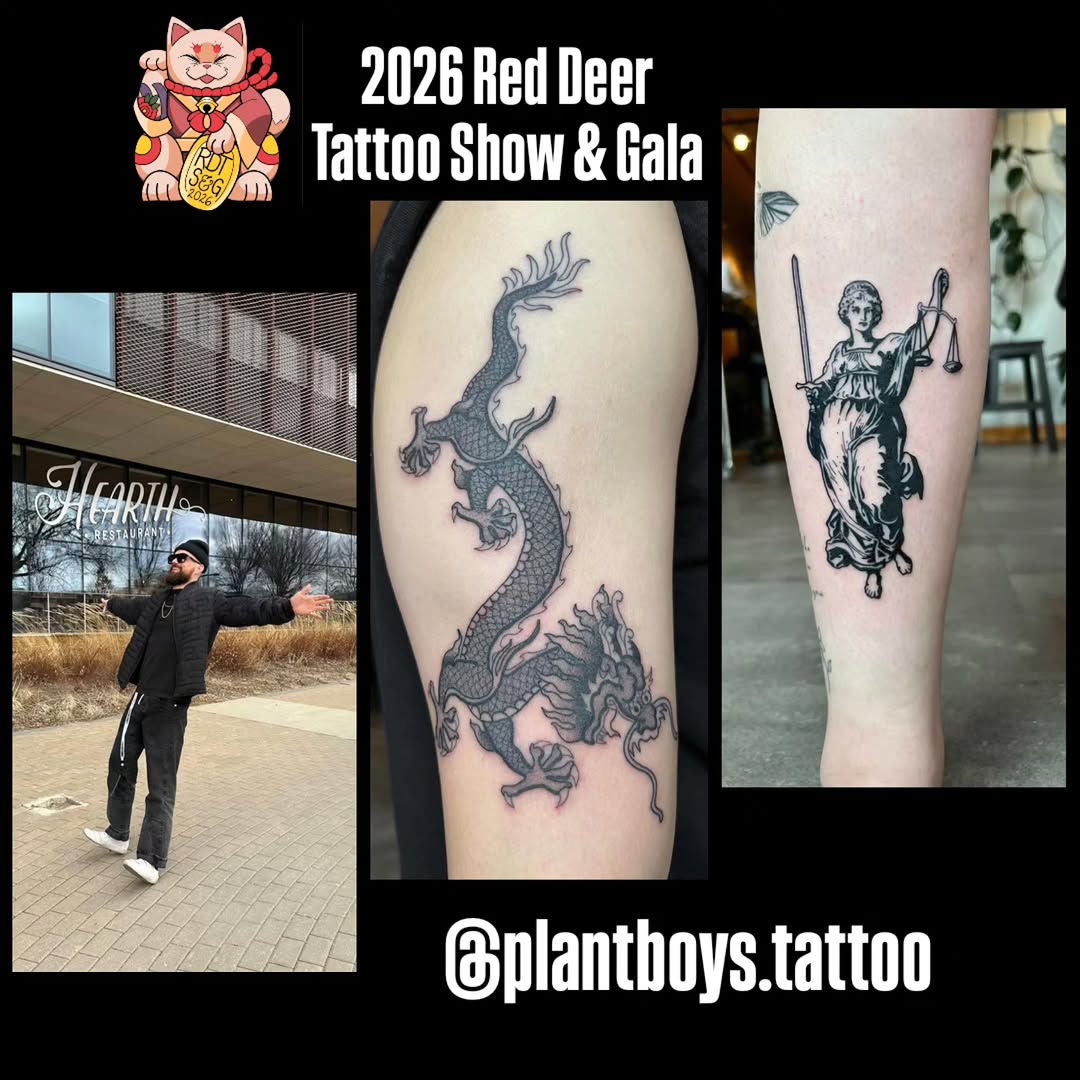 Tattoo by @plantboys.tattoo — japanese_irezumi, black_and_grey