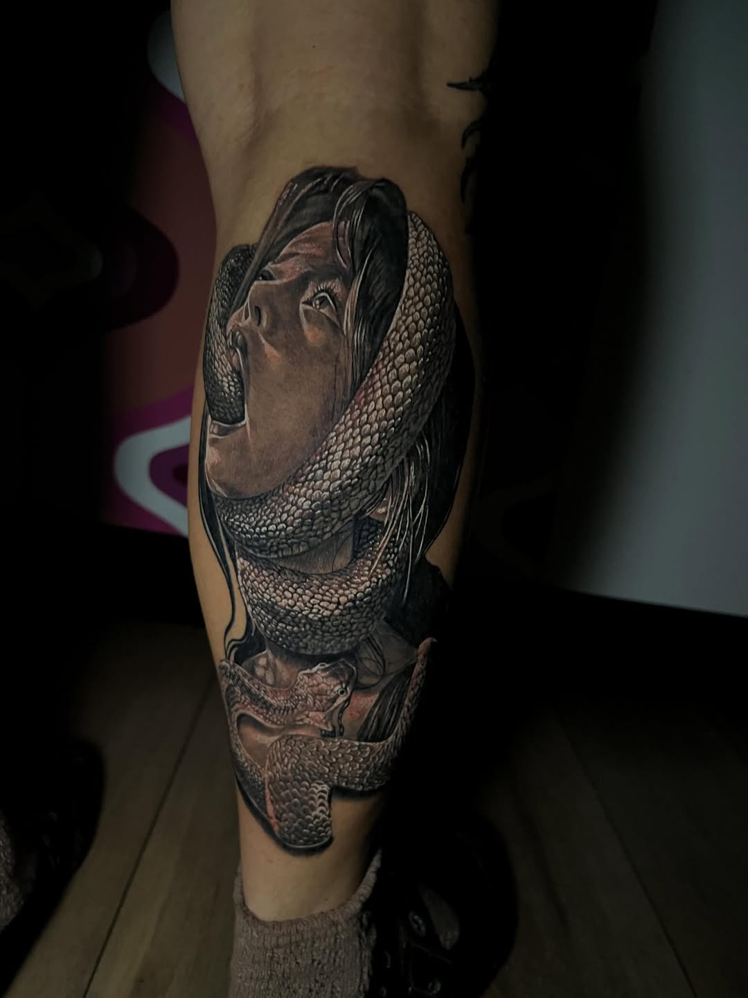 Tattoo by @stacytattooer — realism, black_and_grey
