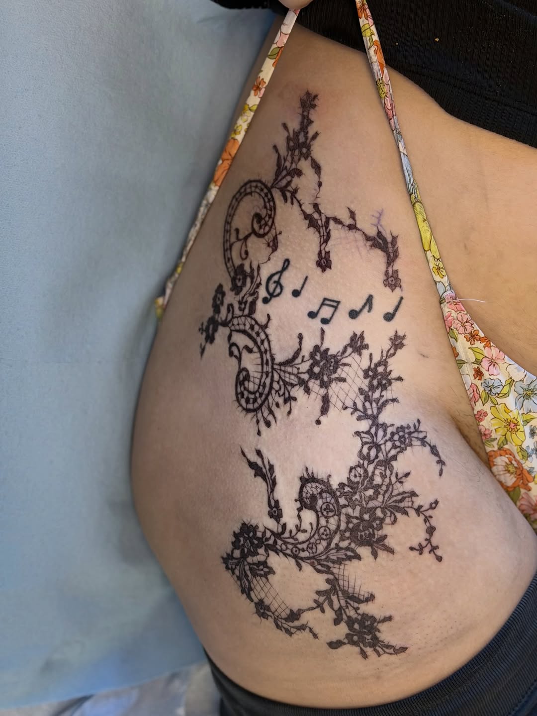 Tattoo by @maddacide — ornamental