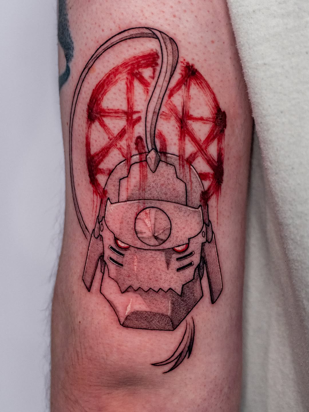 Tattoo by @hvy_krm β black_and_grey