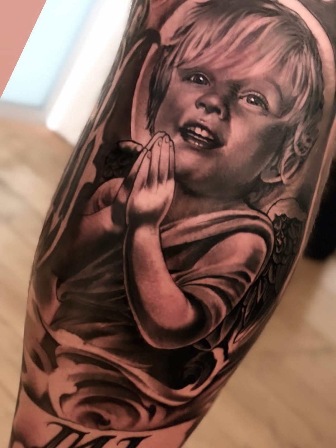 Tattoo by @italoholietattoo — realism, black_and_grey