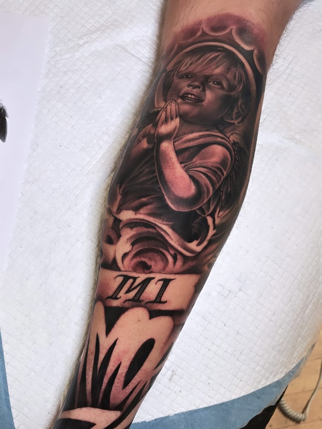 Tattoo by @italoholietattoo — realism, black_and_grey