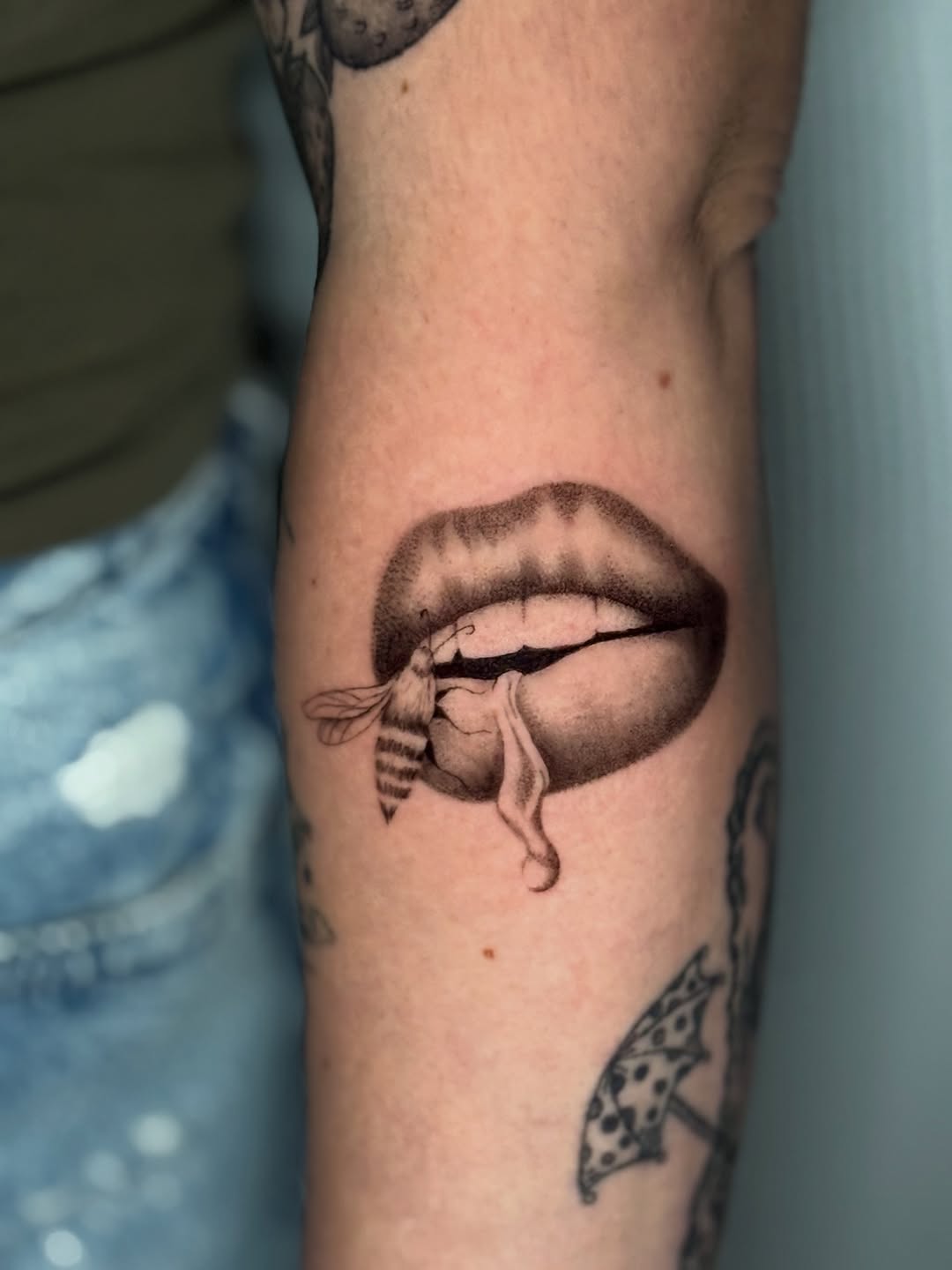 Tattoo by @jojorosetattoos — realism, black_and_grey