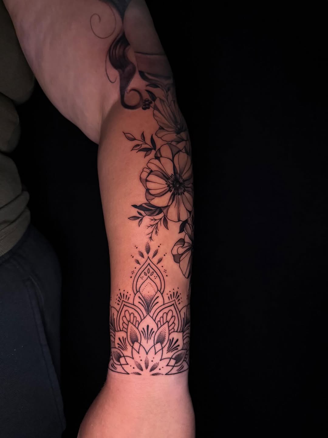 Tattoo by @d_goddess_tattoos — geometric, ornamental