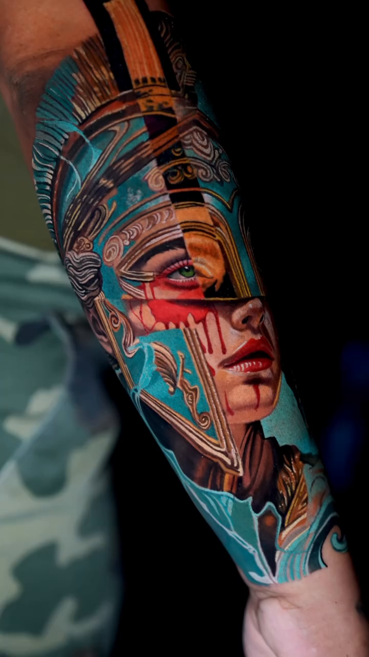 Tattoo by @frank_tattoo_arts — neo_traditional, realism