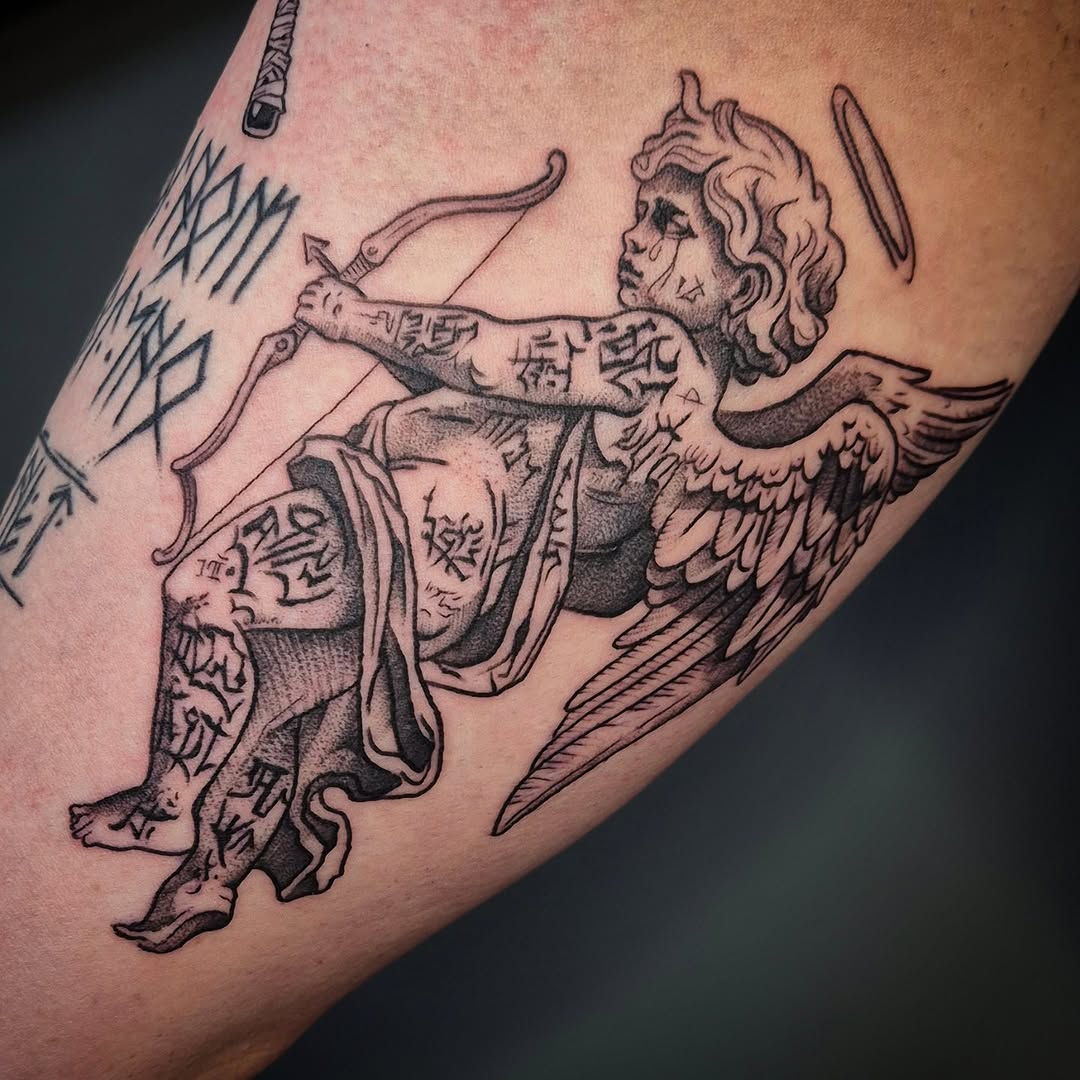 Tattoo by @tattoo_ks_anastasiia — black_and_grey, illustrative