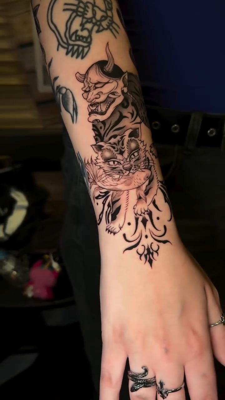 Tattoo by @soppa_tattoo — japanese_irezumi, blackwork