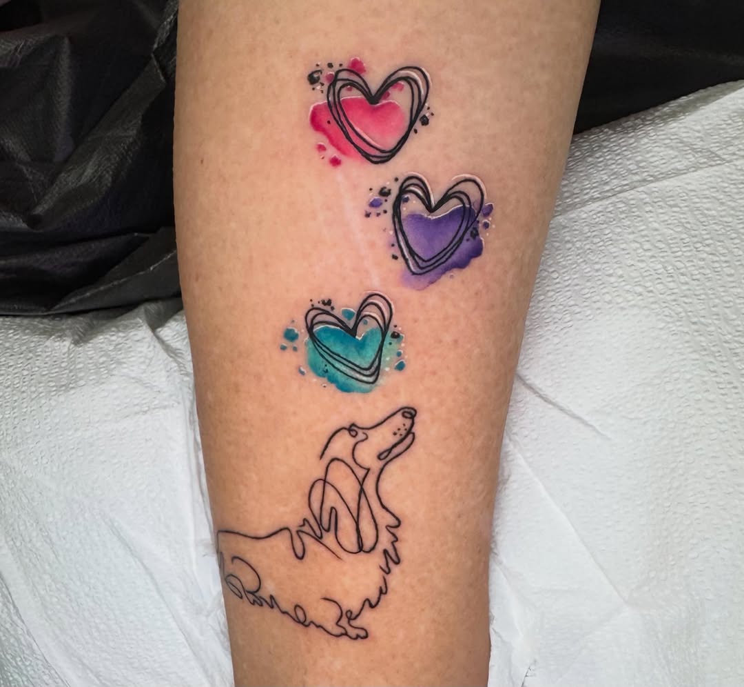 Tattoo by @starby5 — fine_line, watercolor