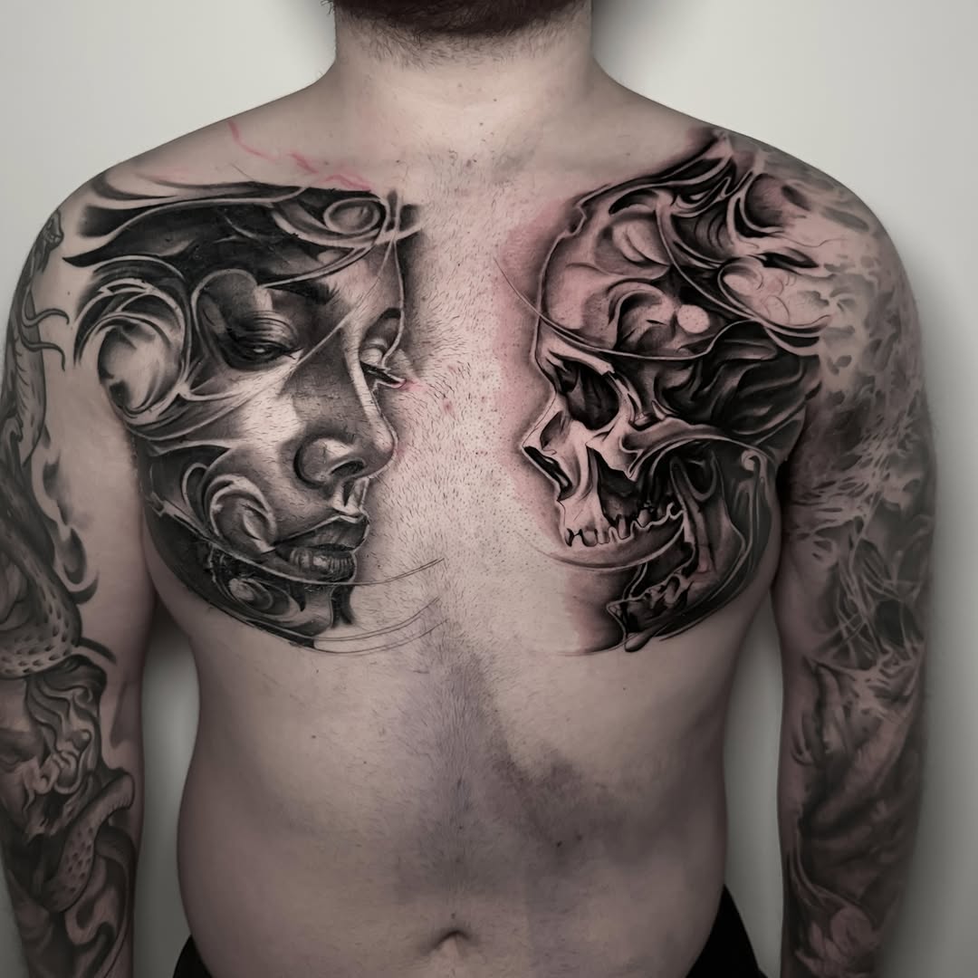 Tattoo by @rawb_tattoos β black_and_grey, realism