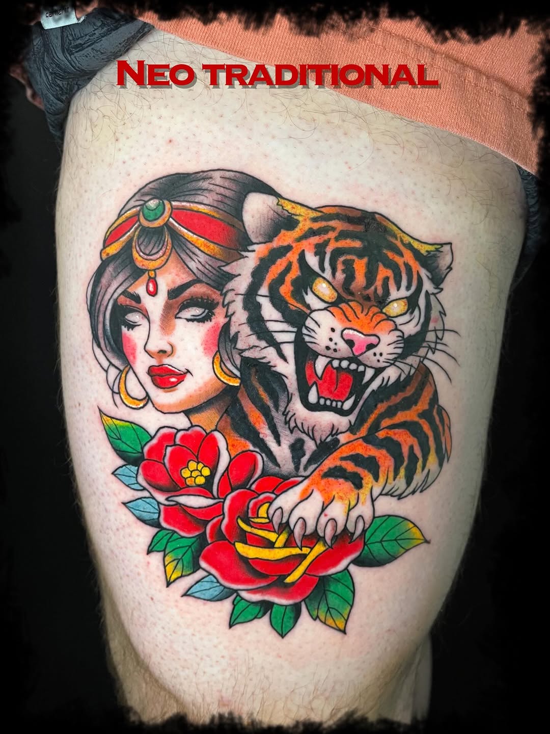 Tattoo by @jussjoshinduh — neo_traditional