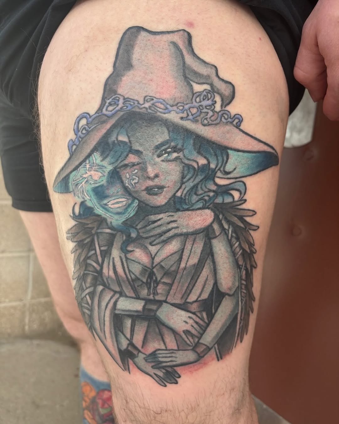 Tattoo by @gabbygoodarts — illustrative, new_school