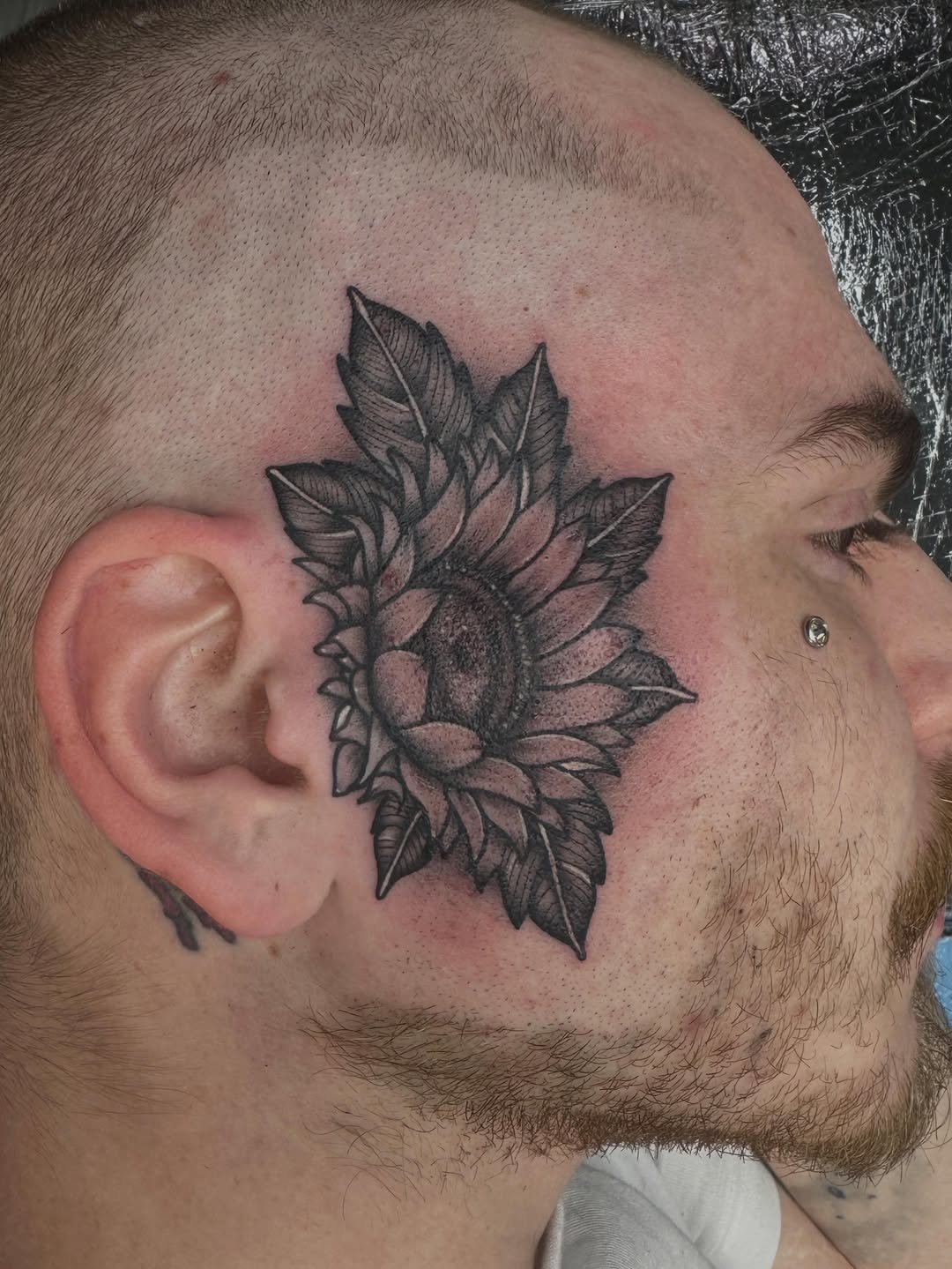 Tattoo by @gypsymaverick_ — black_and_grey, realism