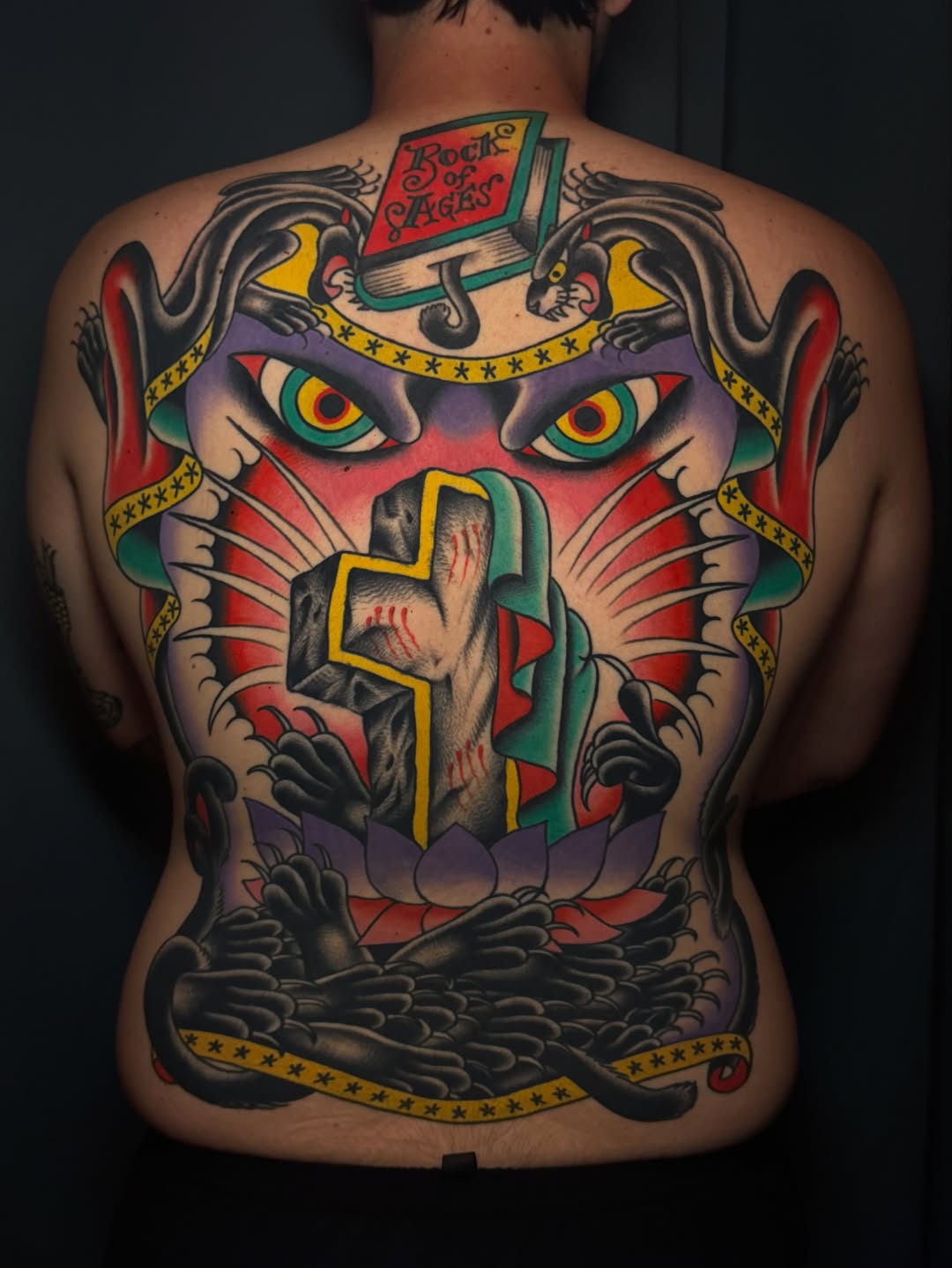 Tattoo by @beexgood — american_traditional, neo_traditional