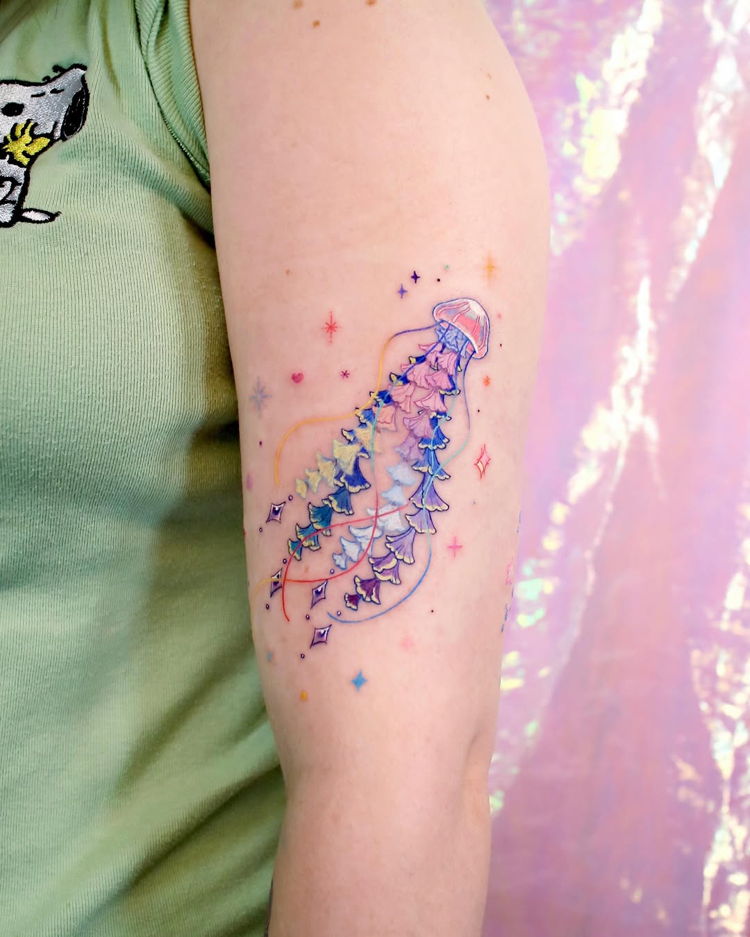 Tattoo by @mingkkwa_tt — fine_line, watercolor