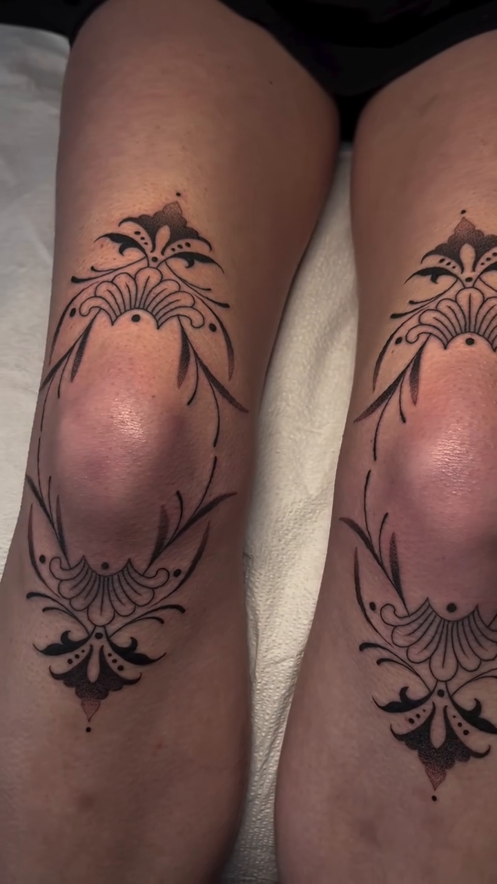 Tattoo by @kaylartattoos — ornamental, fine_line