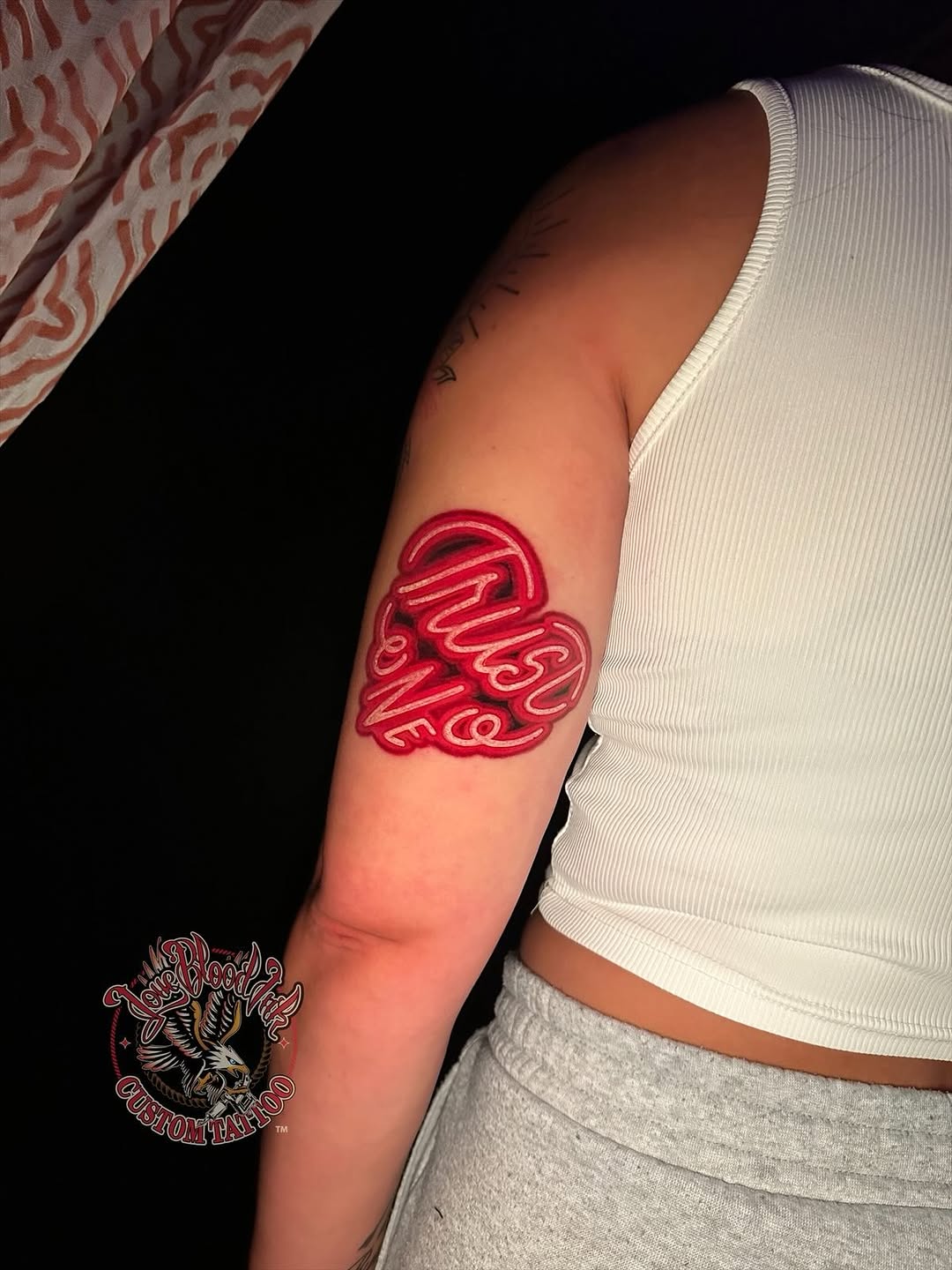 Tattoo by @godspeed.marsh — lettering_script, chicano