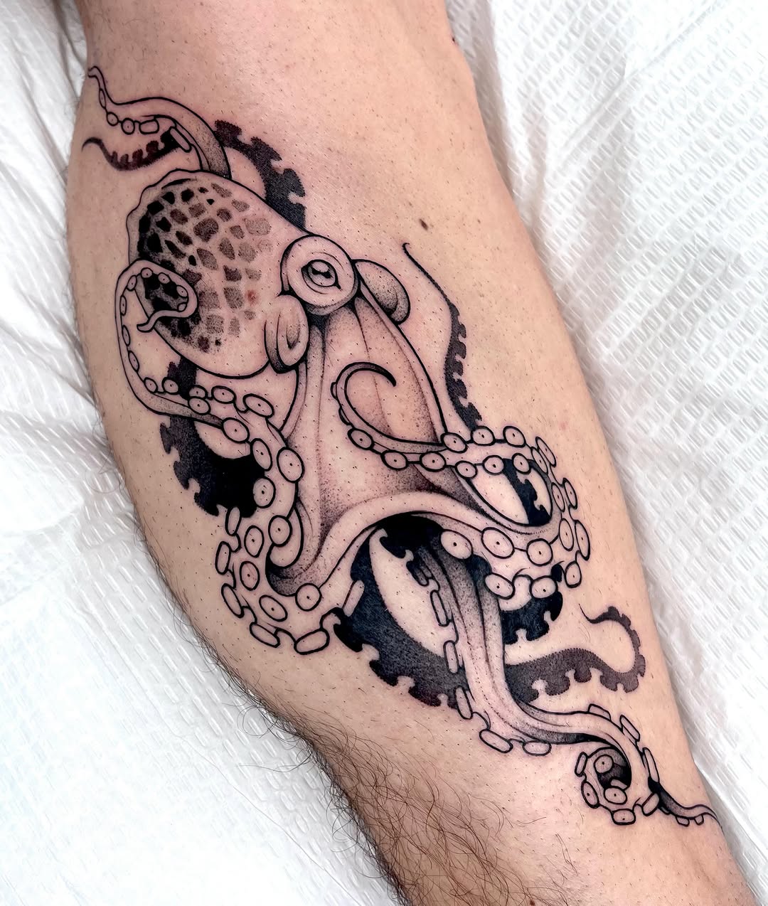Tattoo by @carlavtattoos — black_and_grey, realism