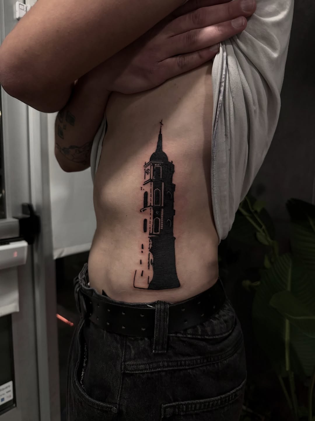 Tattoo by @lack.work — blackwork, illustrative