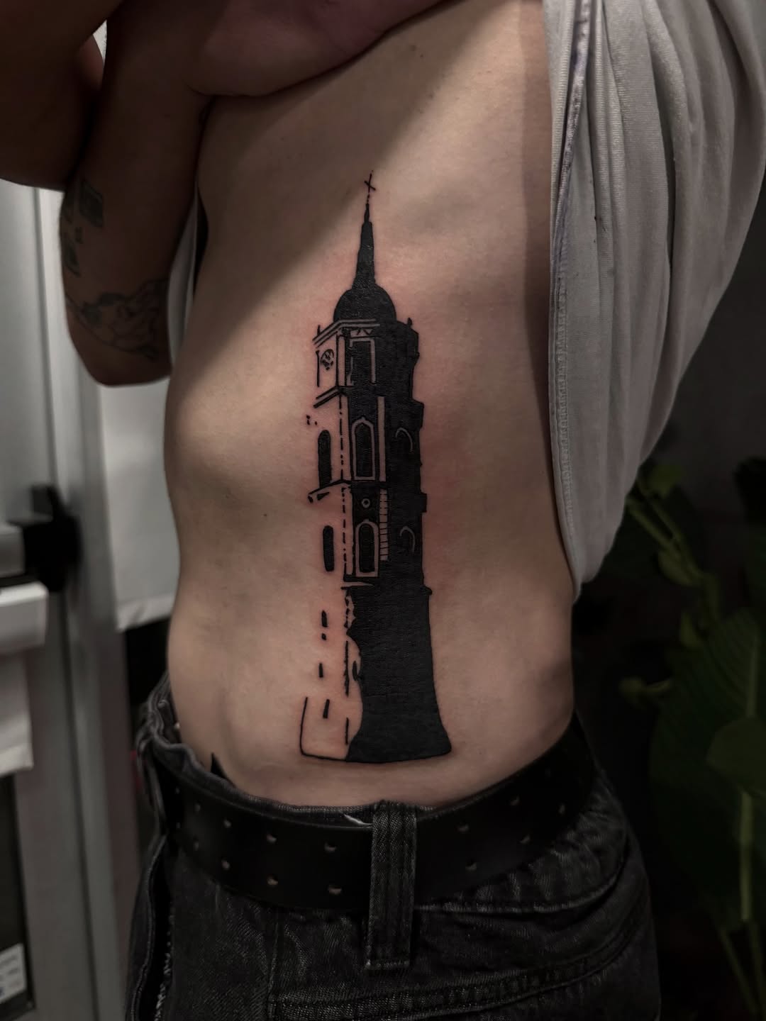 Tattoo by @lack.work — blackwork, illustrative