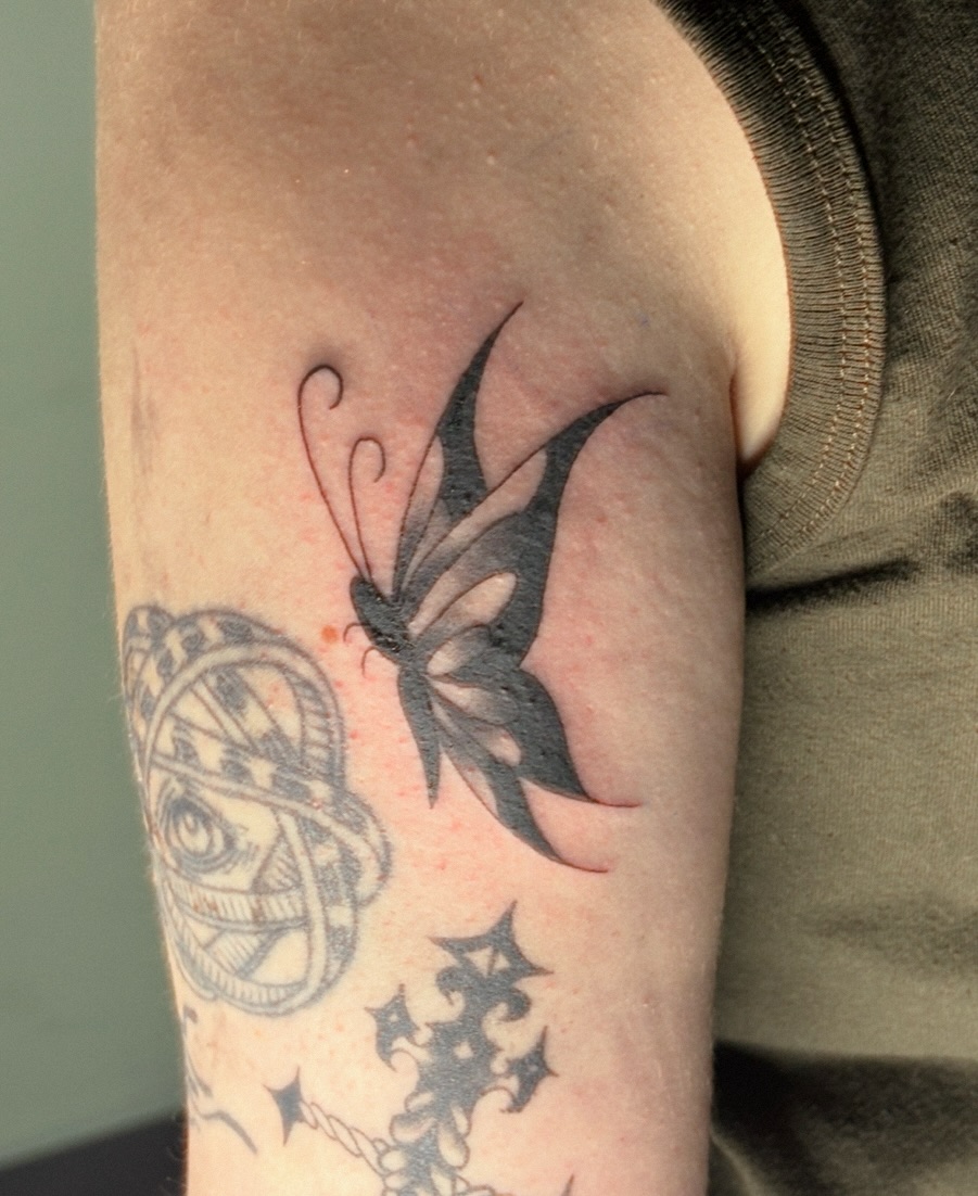 Tattoo by @gabewhatsyourinsta — black_and_grey