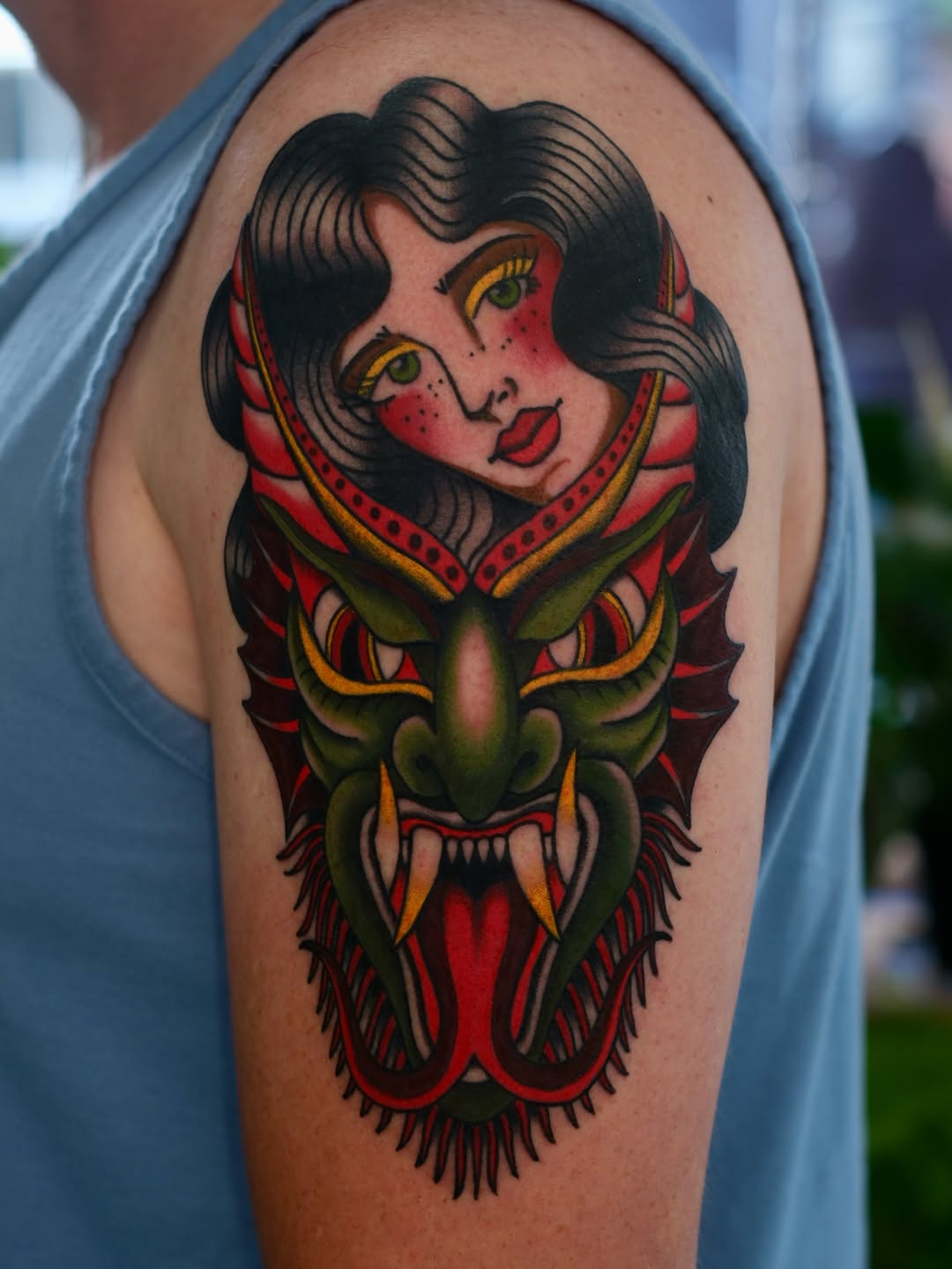 Tattoo by @mallorymurphytattoo β american_traditional, illustrative