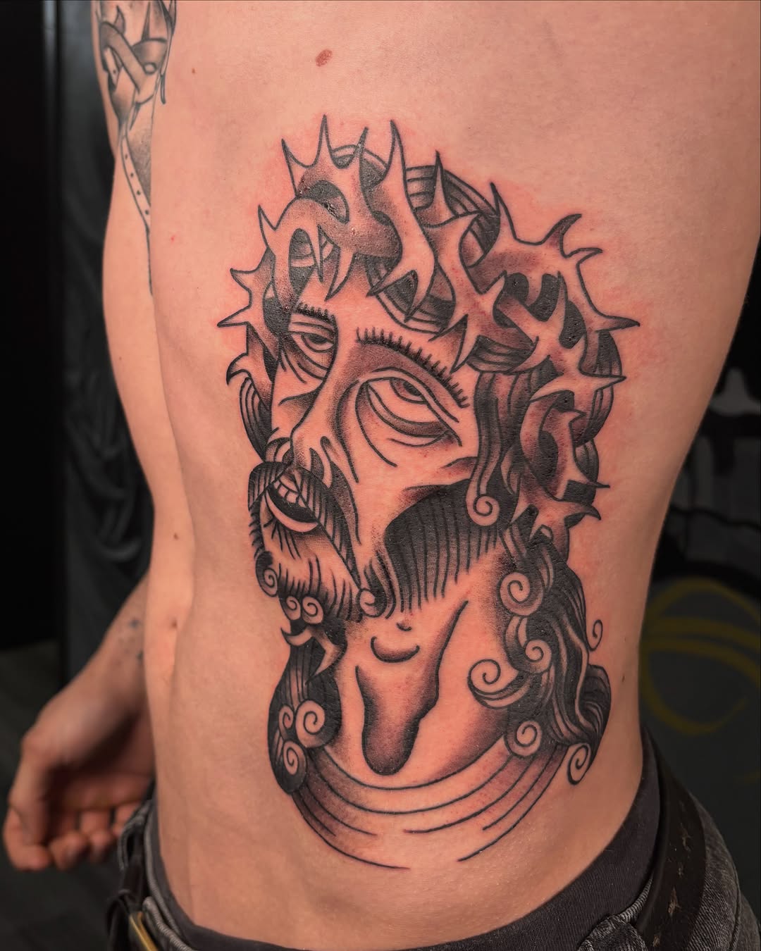 Tattoo by @seibastattoos — illustrative, black_and_grey