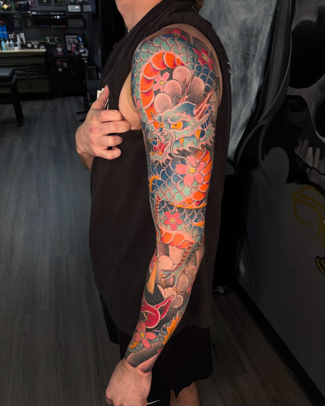 Tattoo by @seibastattoos — japanese_irezumi, illustrative