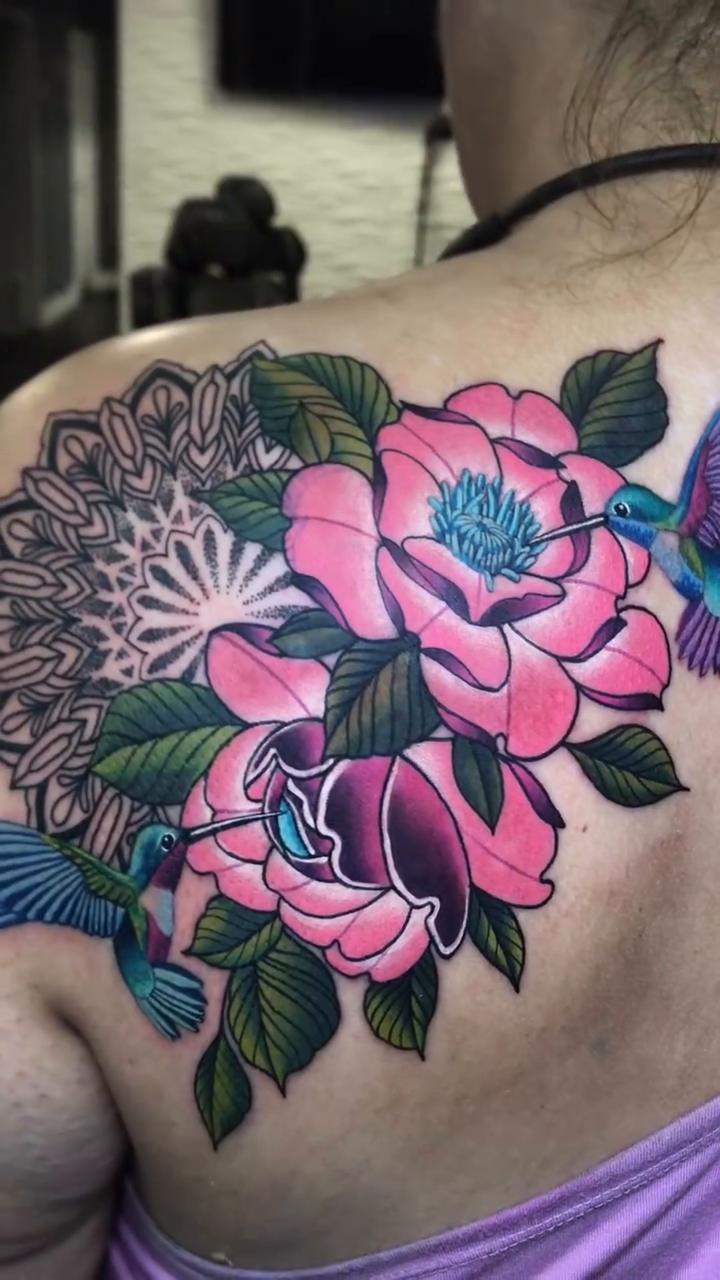 Tattoo by @tattoobambam — neo_traditional, realism