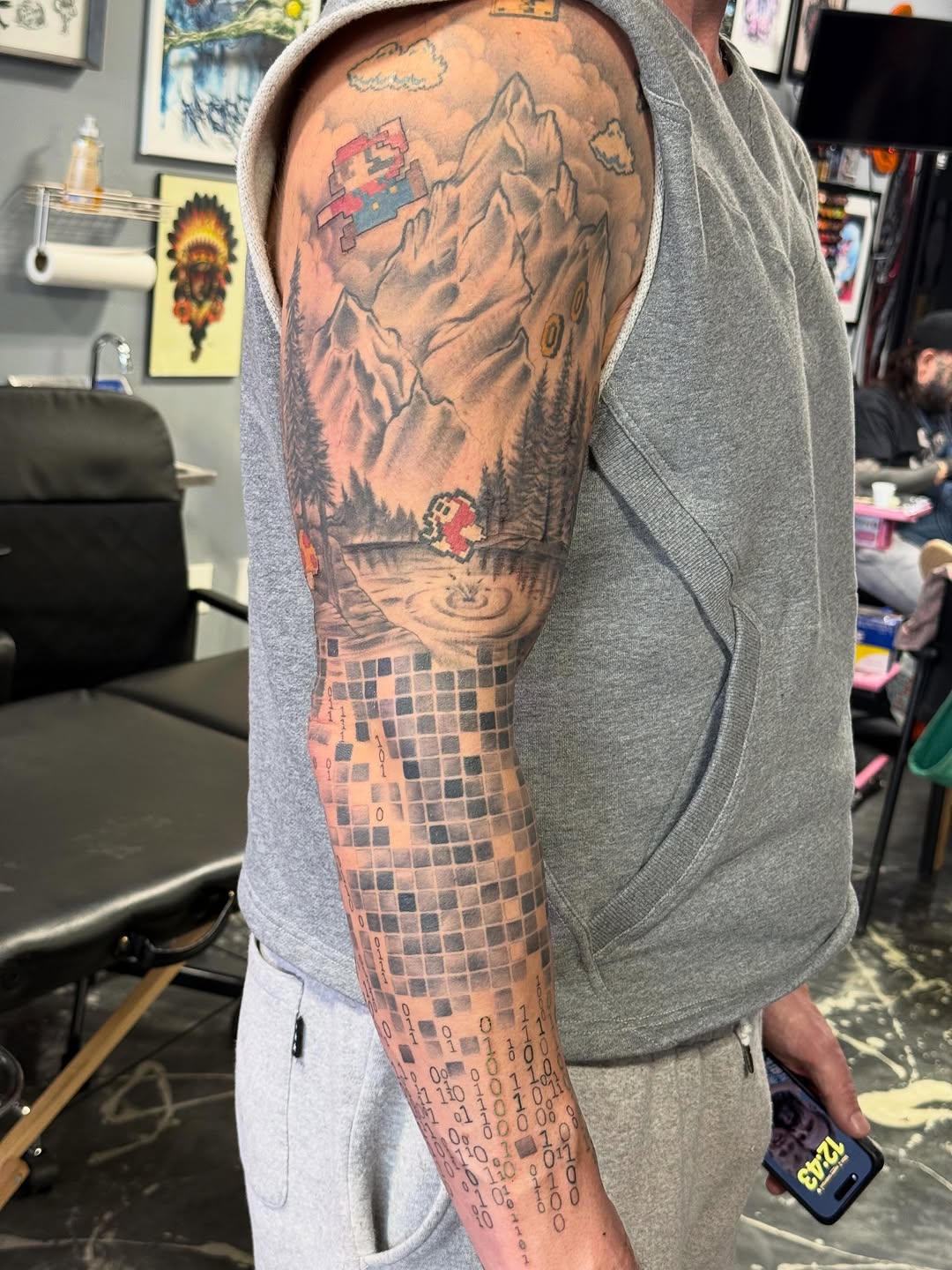 Tattoo by @trinatatuaje — realism, black_and_grey