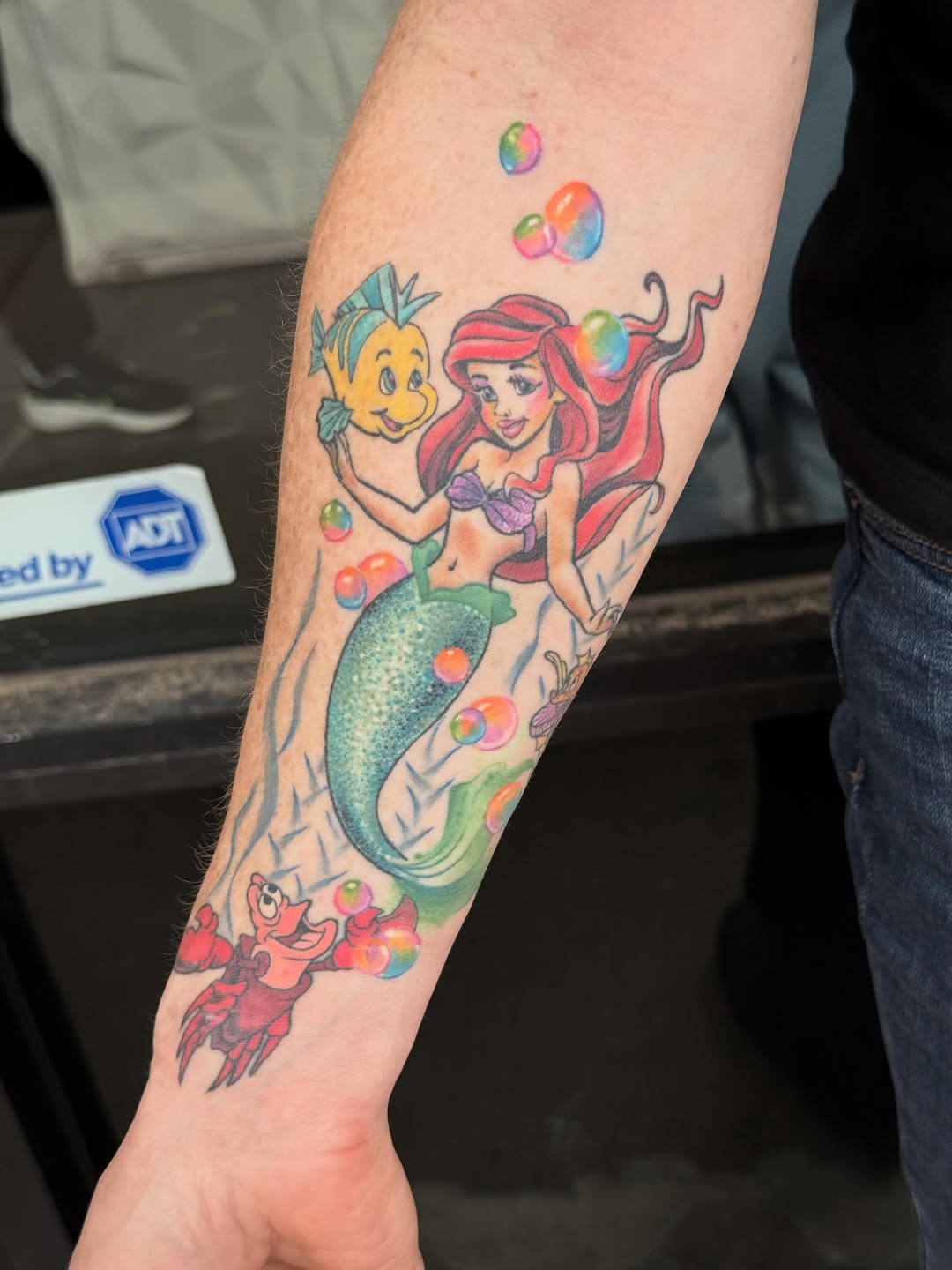 Tattoo by @trinatatuaje — new_school, anime