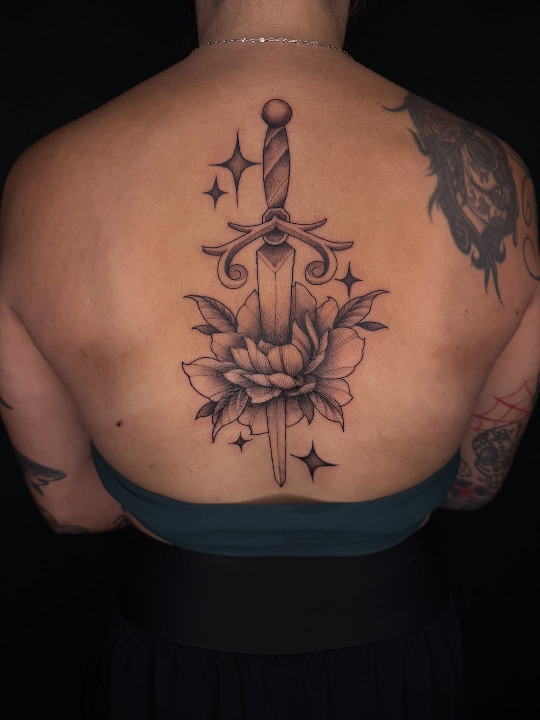 Tattoo by @new_erah_design — fine_line, black_and_grey