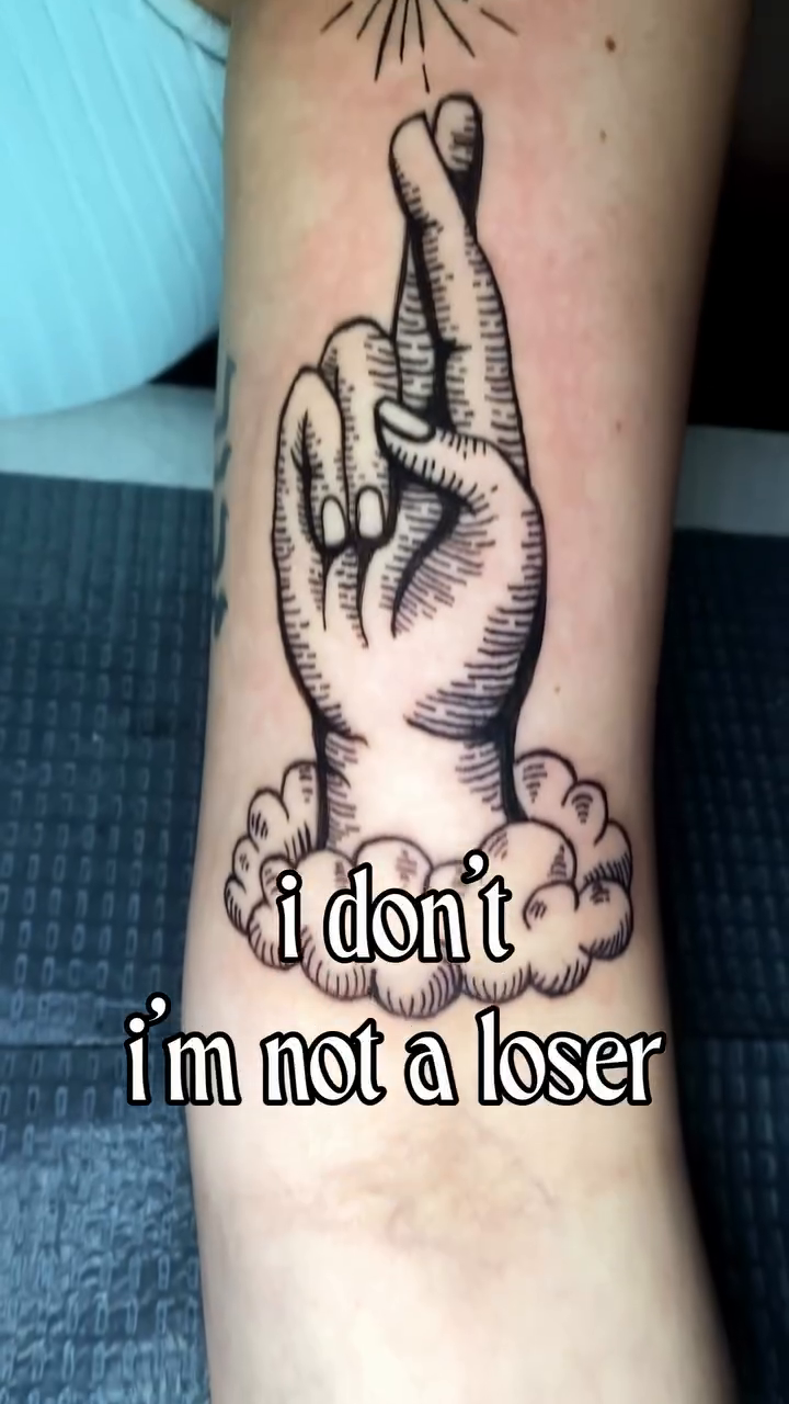 Tattoo by @lauratheartwitch — lettering_script