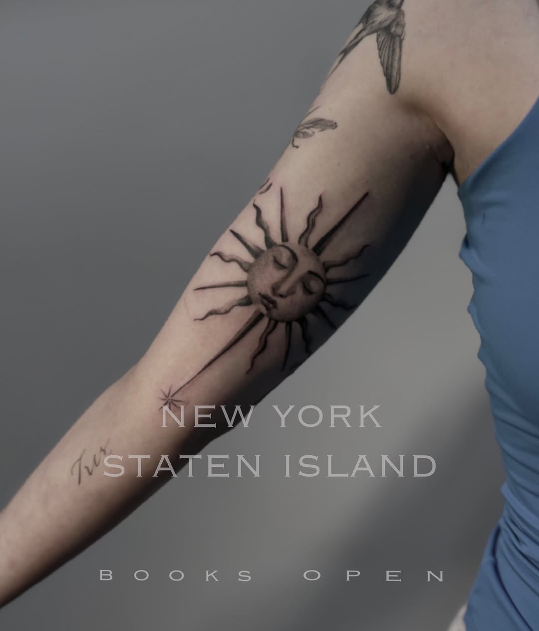 Tattoo by @mugshot.ink — illustrative, black_and_grey